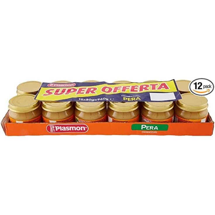 PLASMON OMOG BIRNE 12X80G