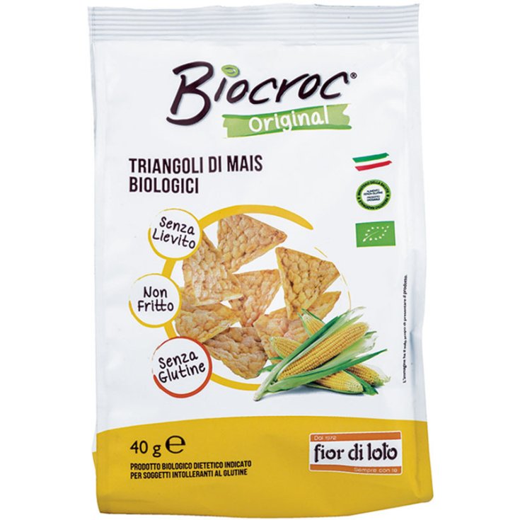 Biocroc Original Maisdreiecke in Lotusblüte 50g