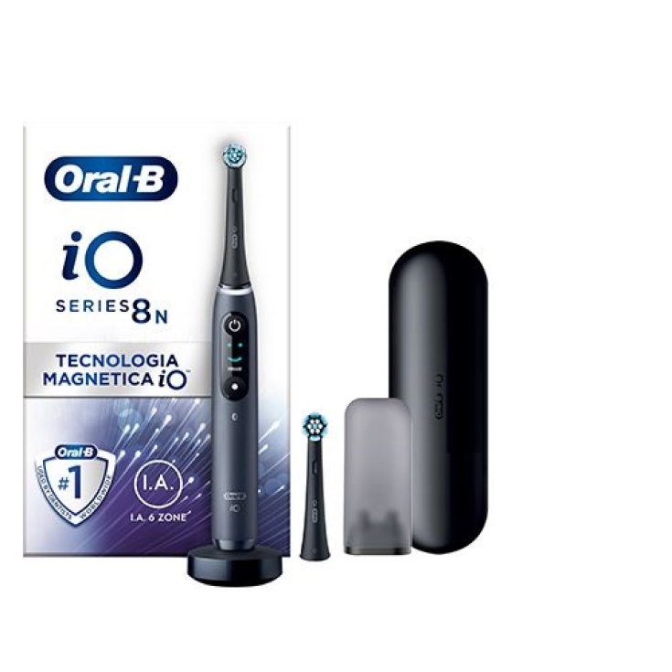 ORALB IO 8 BLACK SPAZZ+2NACHFÜLL