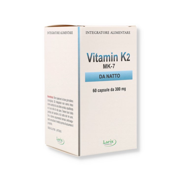 Vitamin K2 MK-7 von Natto Larix 60 pflanzliche Kapseln