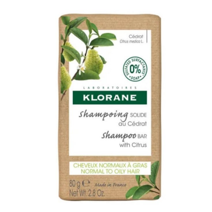 Klorane Shampoo aus festem Zedernholz