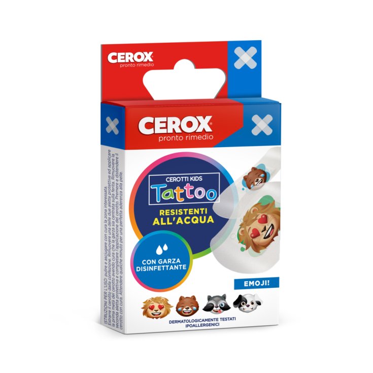 CEROX PLUS 3D TATTOO KINDER 20ST