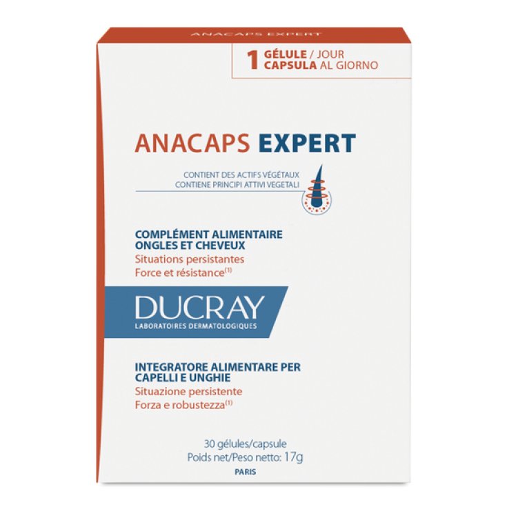 Anacaps Expert Haare und Nägel Ducray 30 Kapseln