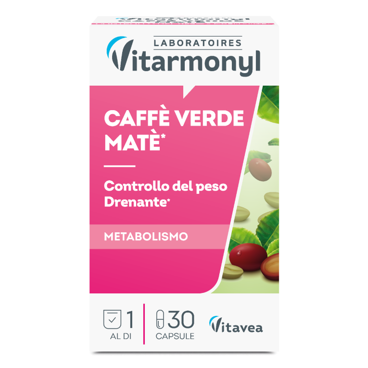 Grüner Kaffee Matè Vitarmonyl 30 Kapseln