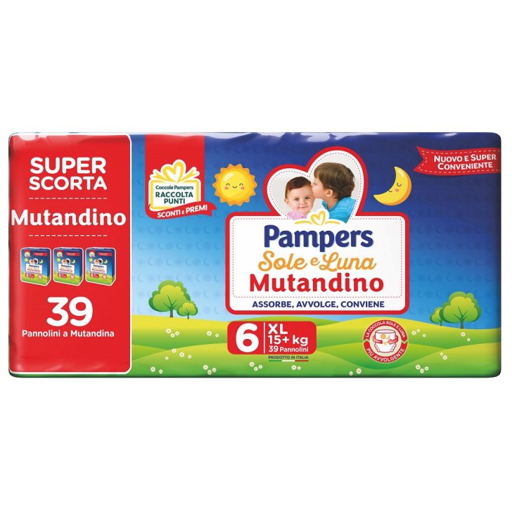 PAMPERS SL MUT TRIO XL 39STK