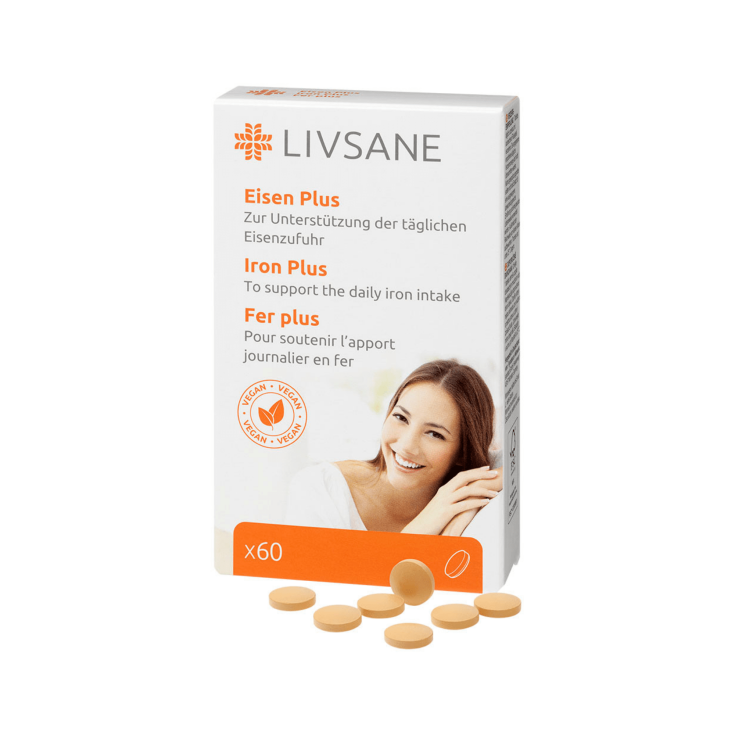 LIVSANE IRON PLUS 60CPR