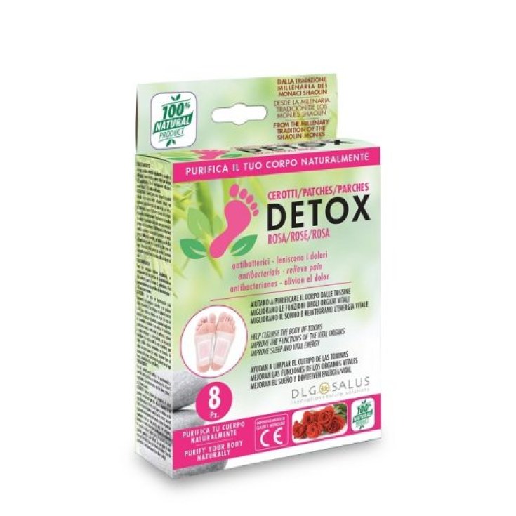 PINK DETOX FEET PATCHES 8ST
