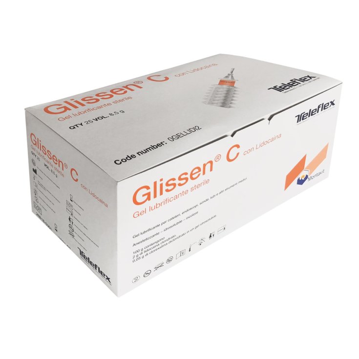 GLISSEN GEL LIDOCAINE 12,5G 5P