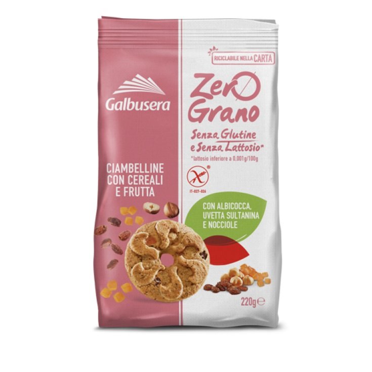 ZEROGRANO SHORTBREAD CEREALS FRU