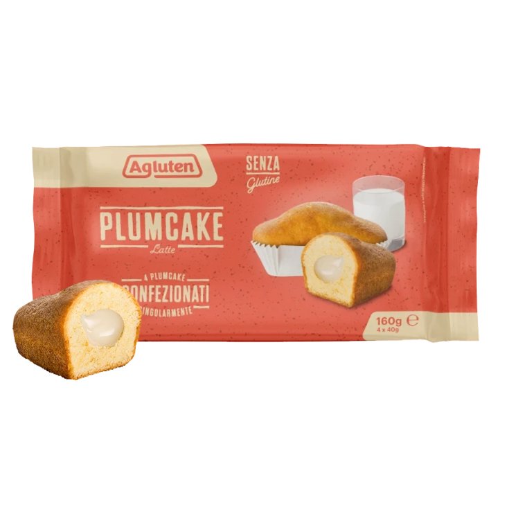 AGLUTEN PLUMCAKE MILCH 4X40G