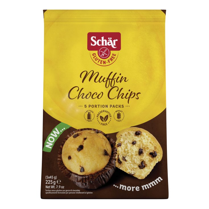 SCHAR MUFFIN SCHOKO CHIPS 225G