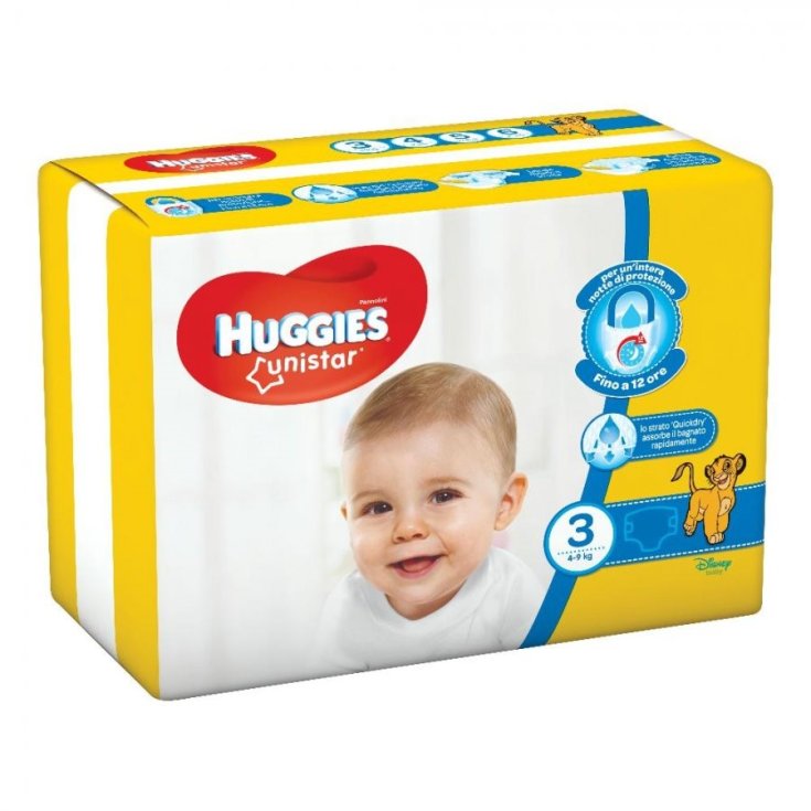 HUGGIES UNISTAR BASE 3 4X18STK