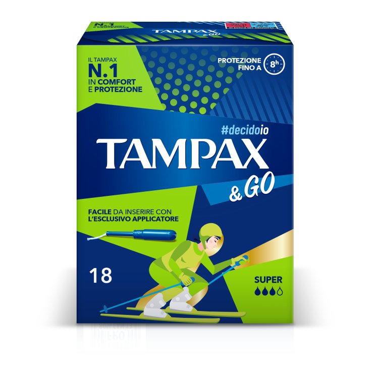 TAMPAX & GO SUPER 18STK