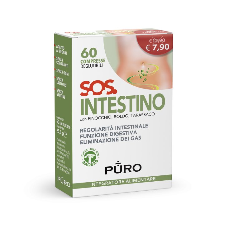 PURE SOS INTESTINY 60CPR DEGLU