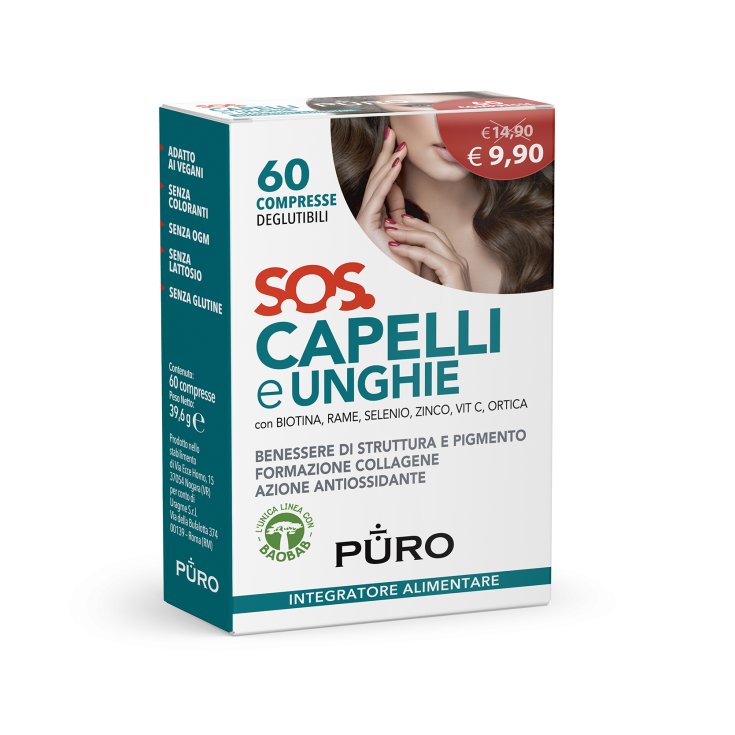 PURE SOS HAARE & NÄGEL 60CPR