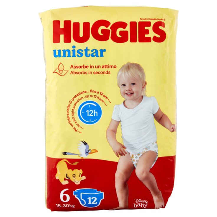 HUGGIES UNISTAR BASE 6 6X12STK