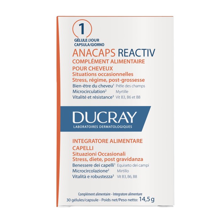 Anacaps Reactiv Ducray 30 Kapseln
