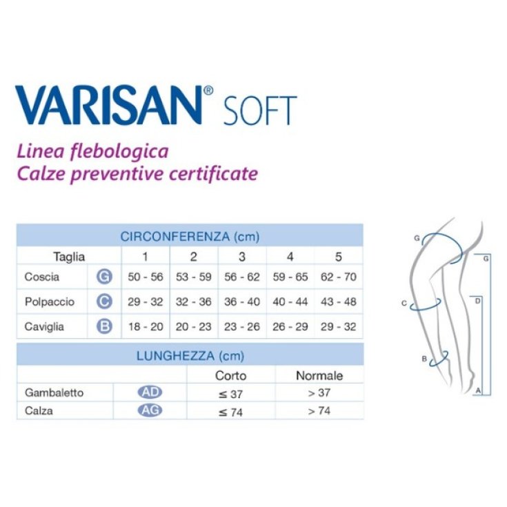 VARISAN SOFT SOCK AG NORM NE4