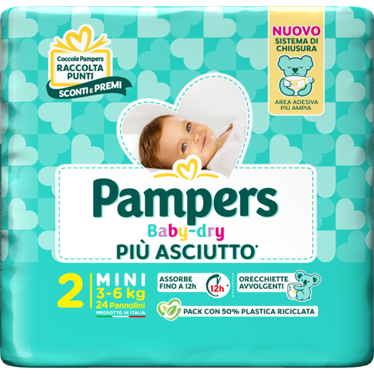 PAMPERS BD DOWNCOUNT MINI 24ST