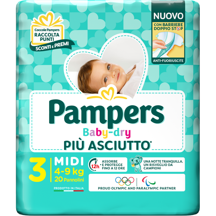 PAMPERS BD DOWNCOUNT MIDI 20ST