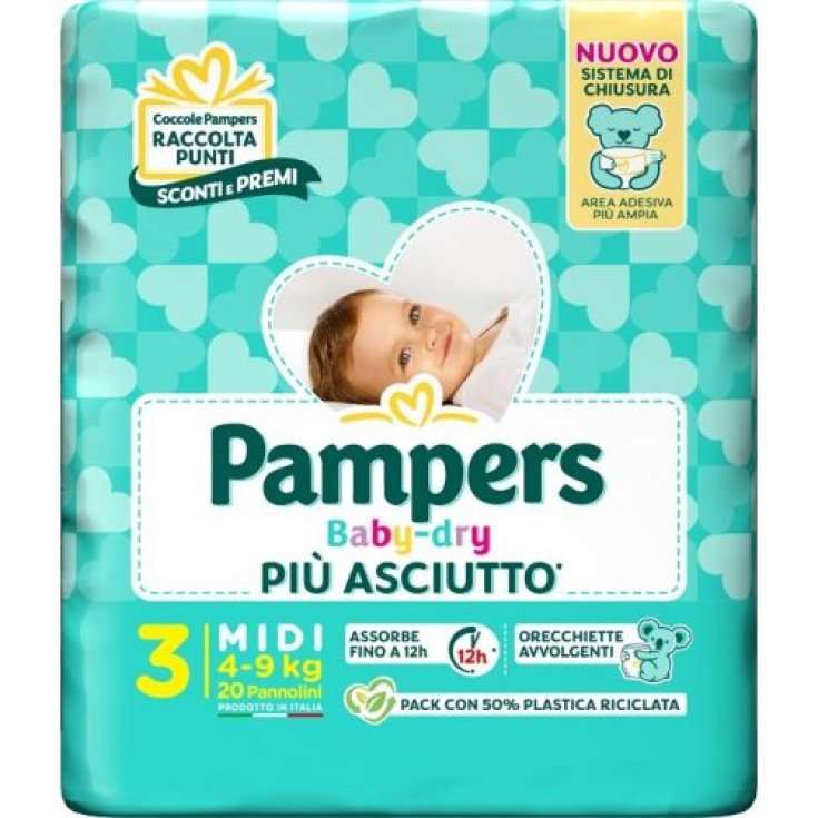 PAMPERS BD DOWNCOUNT MIDI 20ST