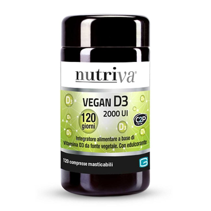 NUTRIVA VEGAN D3 120CPR