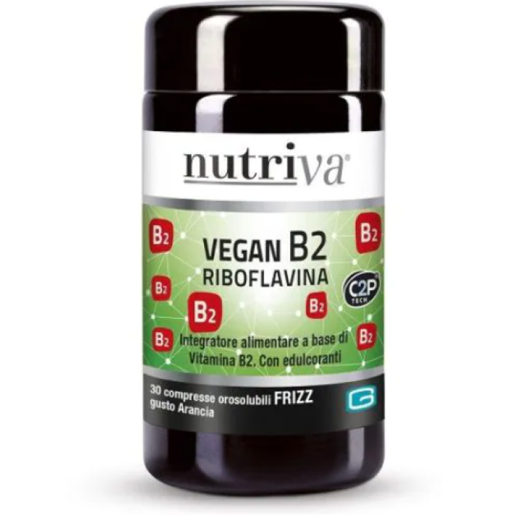 NUTRIVA VEGAN B2 FIZZ 30CPR