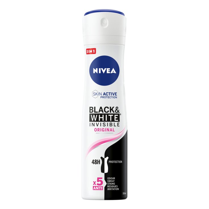 NIVEA DEO SCHWARZ & WEISS WEIBLICH