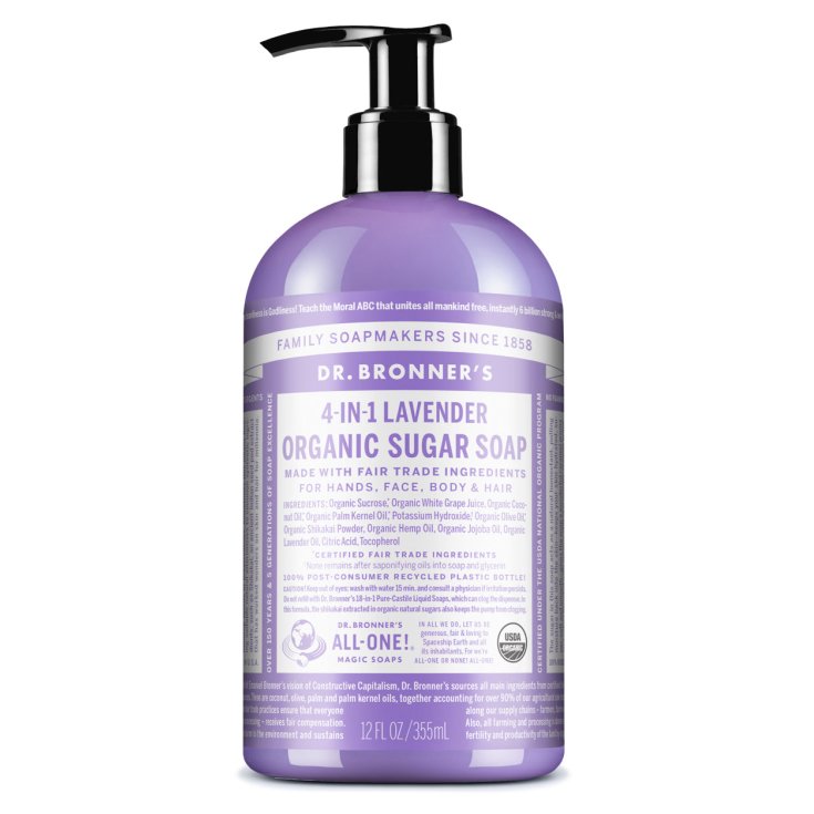 DR BRONNER'S ORG LAVENDEL355ML