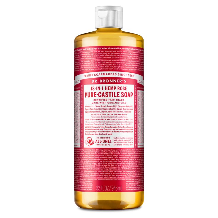 DR. BRONNERS ROSE 945ML