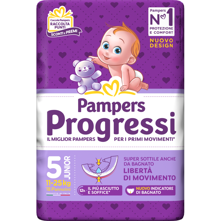 PAMPERS PROG J 18STK