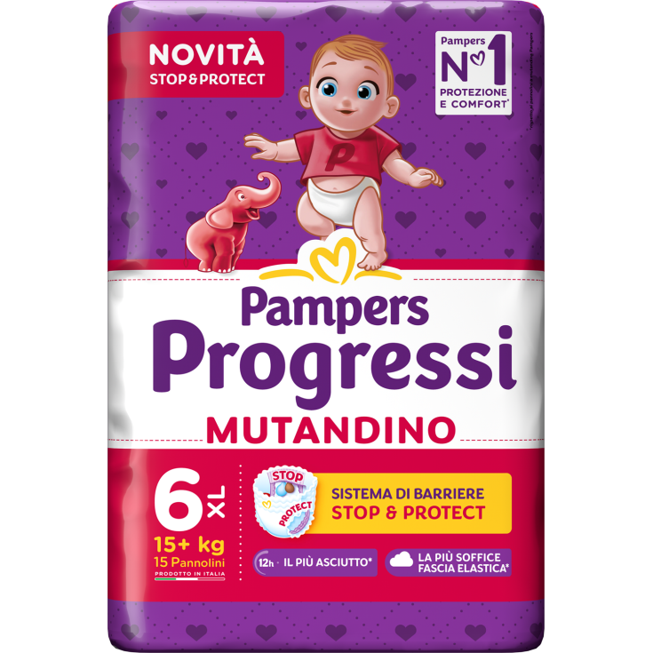 PAMPERS PROG MUT XL CP15STK