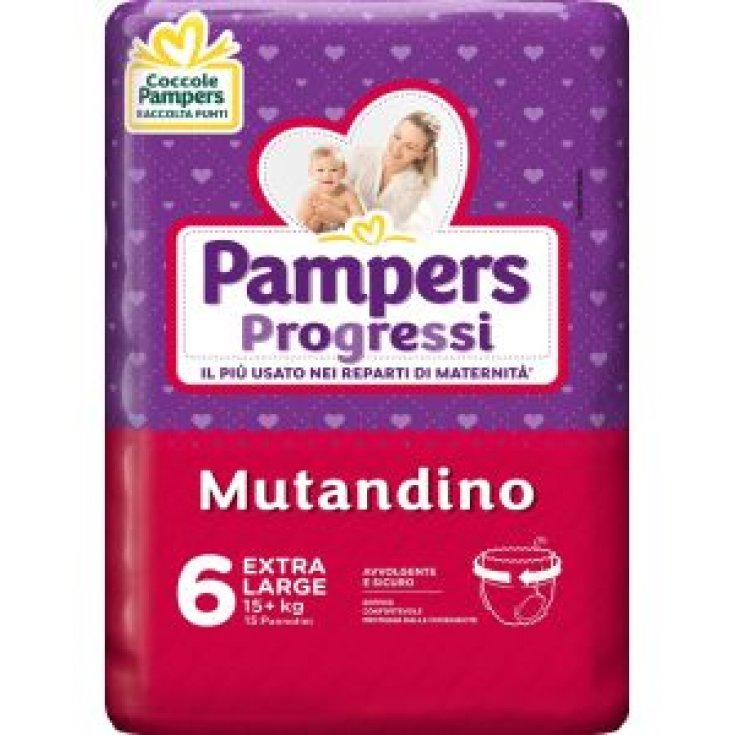 PAMPERS PROG MUT XL CP15STK