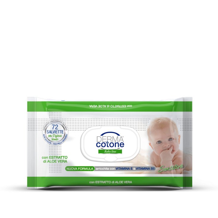 DERMACOTTON BABYSALBE ALOE 72P