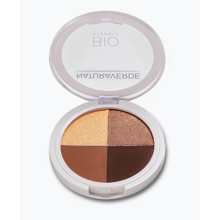 NV BIO LIDSCHATTEN-PALETTE SAND01