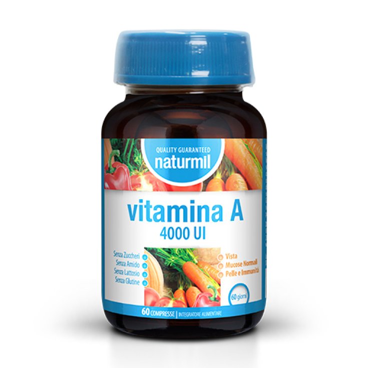 NATURMIL VITAMIN A 4000 60CPR