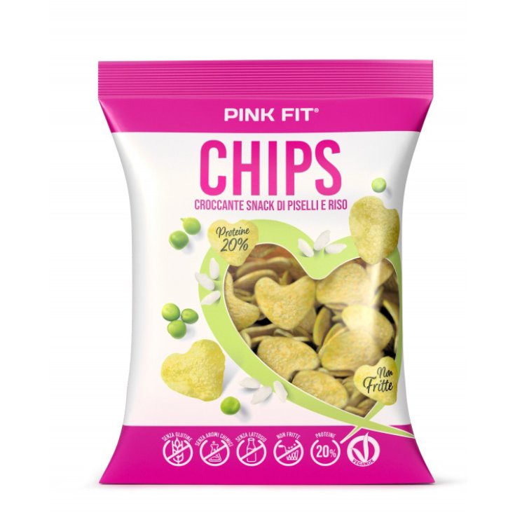 PINK FIT CHIPS ERBSEN REIS 25G