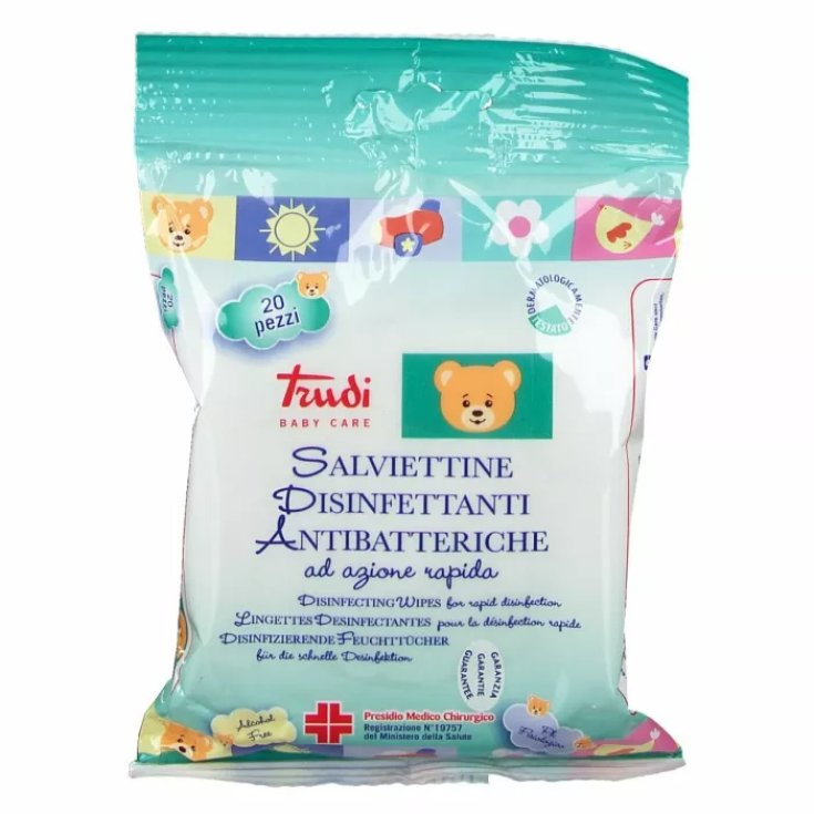 TRUDI BABY C SALV DESINF 20STK