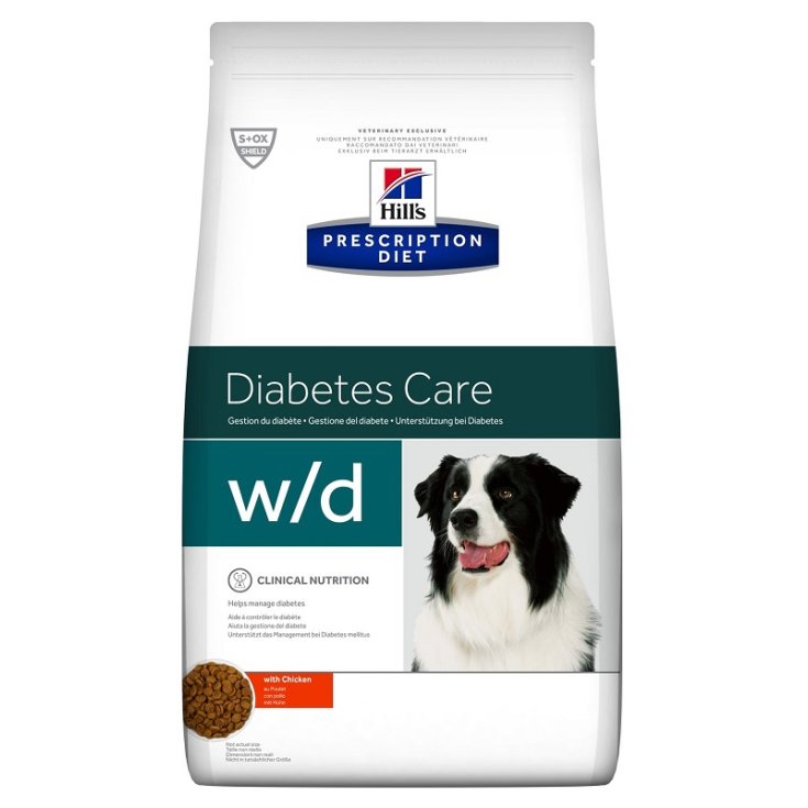 PD CANINE DIABETES W/D 4KG