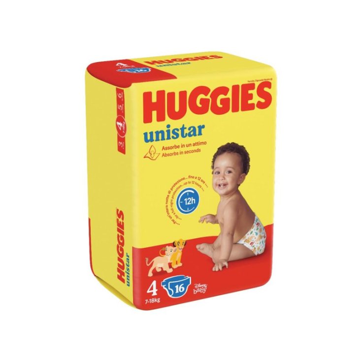 HUGGIES UNISTAR BASE 4 16STK