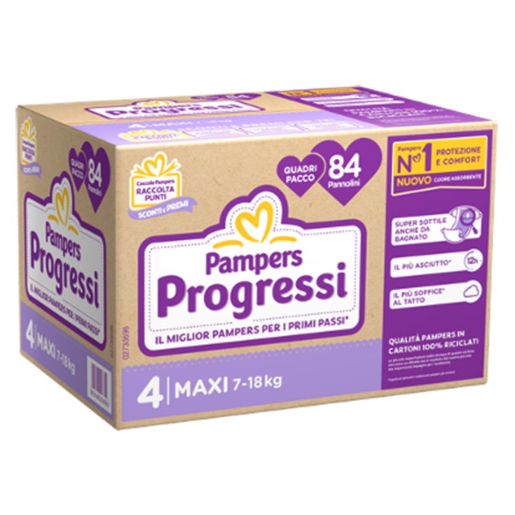 PAMPERS QU PROG MX 84ST