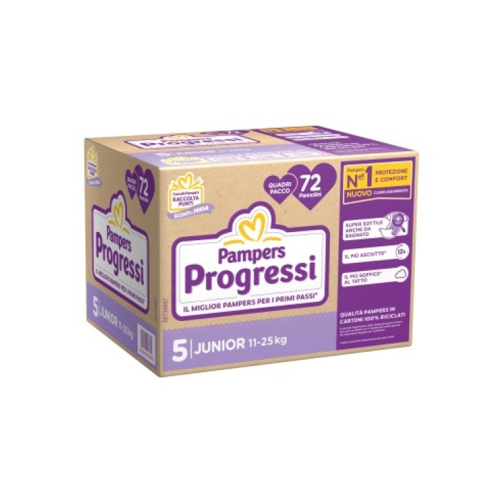 PAMPERS QU PROG J 72STK