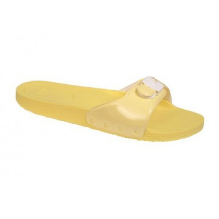 SCHOLL POP SYNPAT W GELB 38