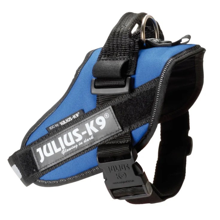 JULIUS K9 POWERHARNESS KABELBAUM BLAU 1 6