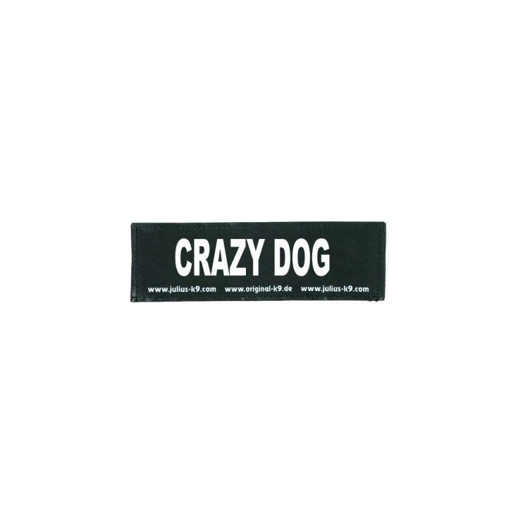 JULIUS K9 CRAZY DOG PATCH CRAZY DOG S 11