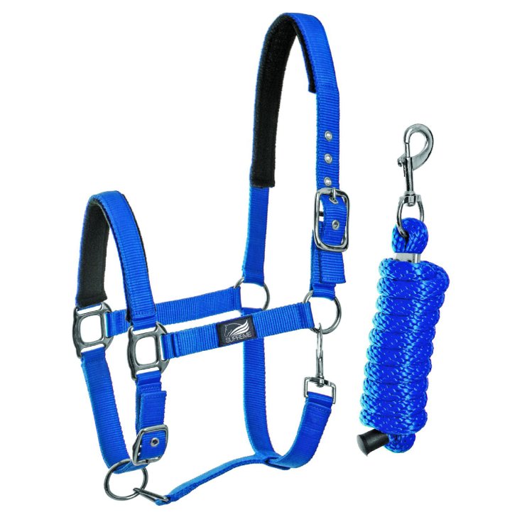 VERSTÄRKTER HALFTER AUS NYLON + LÄNGE. INTREC