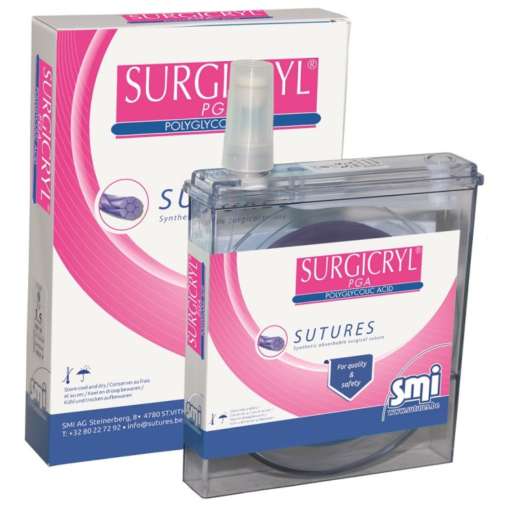 DRAHTSCHEIBE SURGICRYL PGA EP2 USP 3/0 15MT