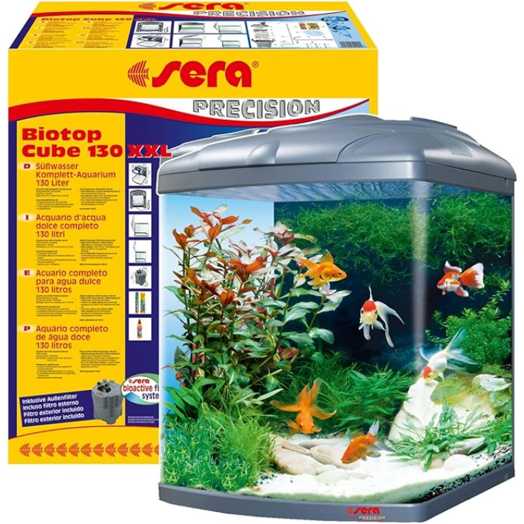 SERA BIOTOP CUBE 130 XXL VOLLSTÄNDIG OPTIONAL
