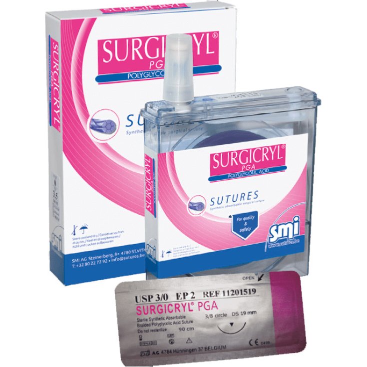 SURGICRYL PGA EP5 USP 2-DRAHT-SCHEIBE 15MT