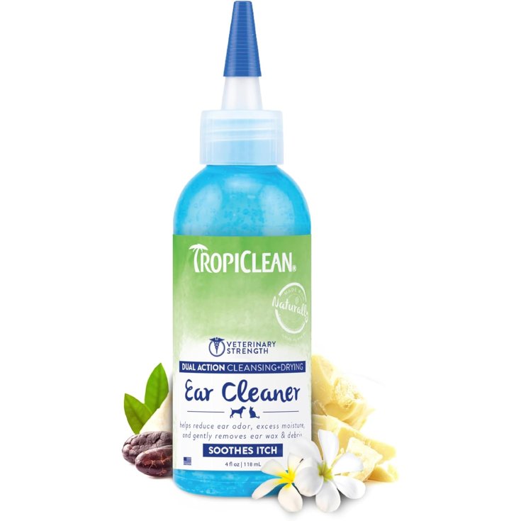 TROPICLEAN DUAL-ACTION-OHRENREINIGER 118M